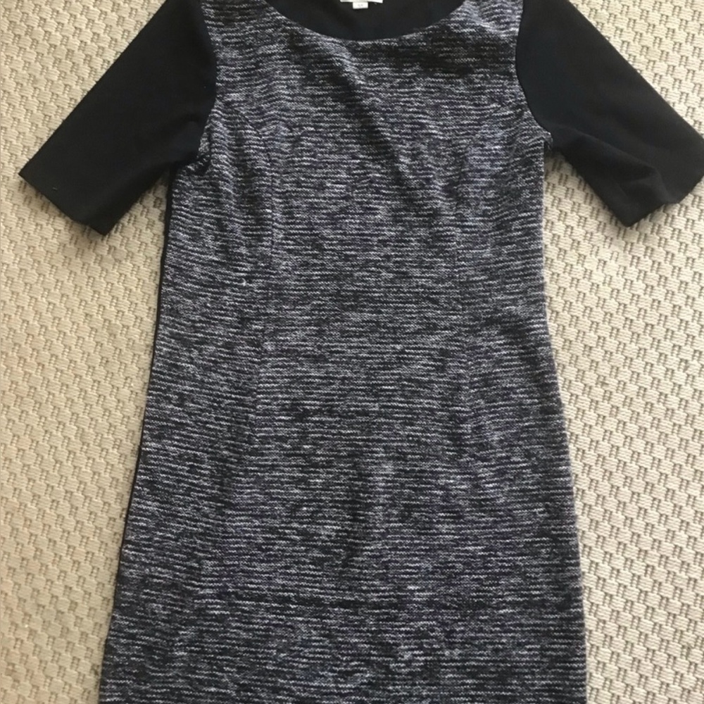 Smart set mixed media sweater dress